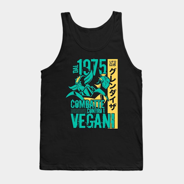 046 Grendizer Vegan DARK ITA Tank Top by Yexart